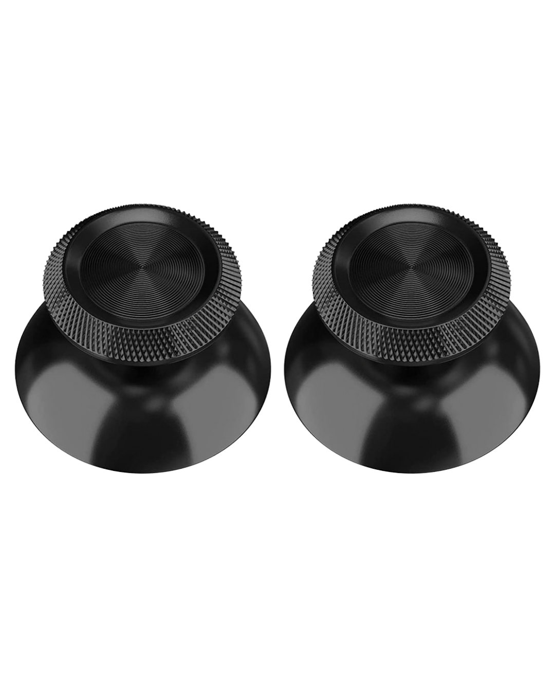 Par de knobs pretos para analógicos